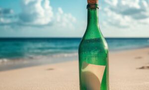 Ik vond een brief in een fles op het strand - hij ging over mijn man en veranderde alles.