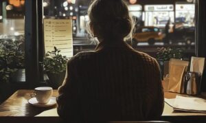 Een vreemde heeft me eens geholpen – аndat hij overal begon te verschijnen waar ik ook ging.