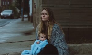 Ik gaf geld aan een arme vrouw met een baby — De volgende ochtend was ik verrast haar iets te zien doen bij het graf van mijn man.