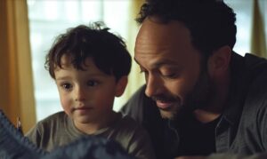 "Je bent maar een oppas, geen echte man," zei mijn vrouw voordat ze me met drie kinderen achterliet.