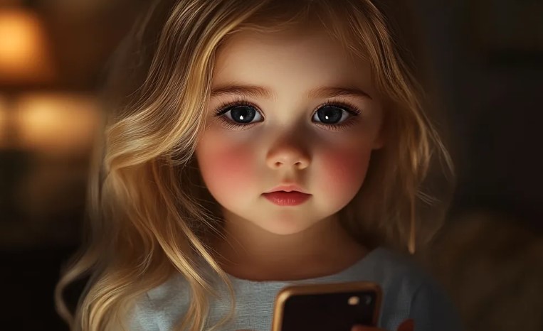 Mijn kleine meisje nam de telefoon van mijn man op en vergat op te hangen – wat ik daarna hoorde, deed me verbleken.
