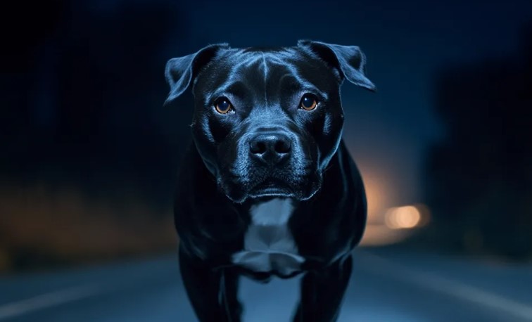 Uitgezette pitbull verliest het vertrouwen in de mensheid - totdat een kankerpatiënt hem toont wat liefde betekent.