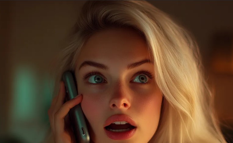 Mijn kleine meisje nam de telefoon van mijn man op en vergat op te hangen – wat ik daarna hoorde, deed me verbleken.