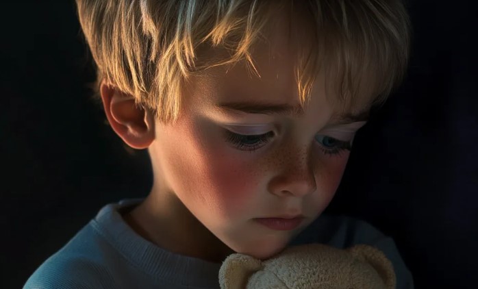 Een jongen bezocht het graf van zijn adoptieve moeder, die hij in het leven niet mocht, en vond een envelop met zijn naam erop.