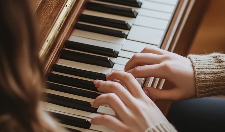 De muzieklerares biedt een "arme" jongen gratis les aan en ontdekt dan de ware identiteit van zijn vader.