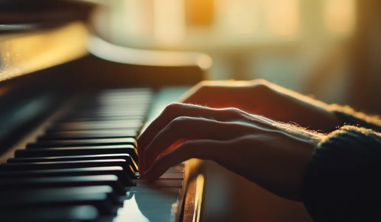 De muzieklerares biedt een "arme" jongen gratis les aan en ontdekt dan de ware identiteit van zijn vader.