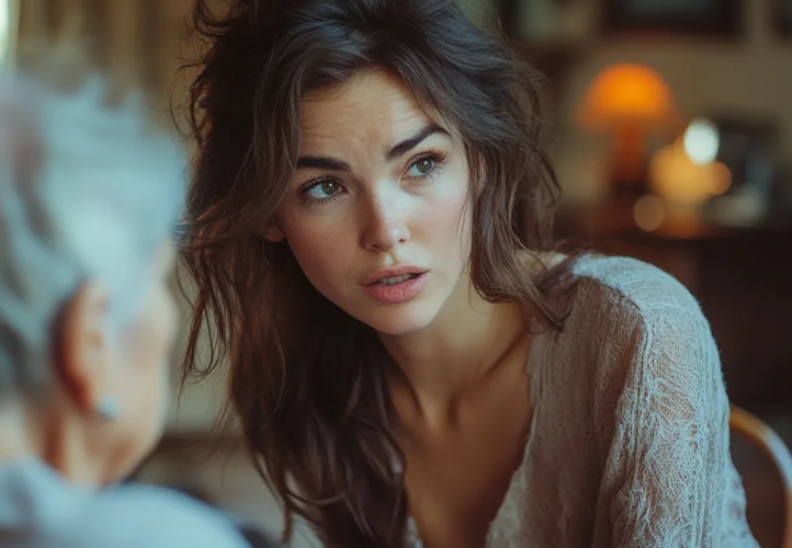 Ik betrapte mijn verloofde op zijn knieën voor mijn moeder toen ik terugkwam van mijn werk — ik bleef in de schaduw om te begrijpen waarom.
