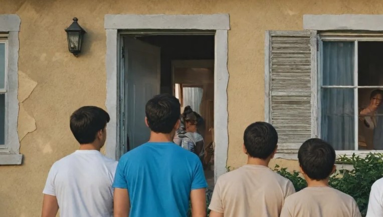 Ik hoorde mijn vrouw mijn zoon waarschuwen me niet te vertellen wat hij had gezien – ik haastte me naar huis en was versteld.