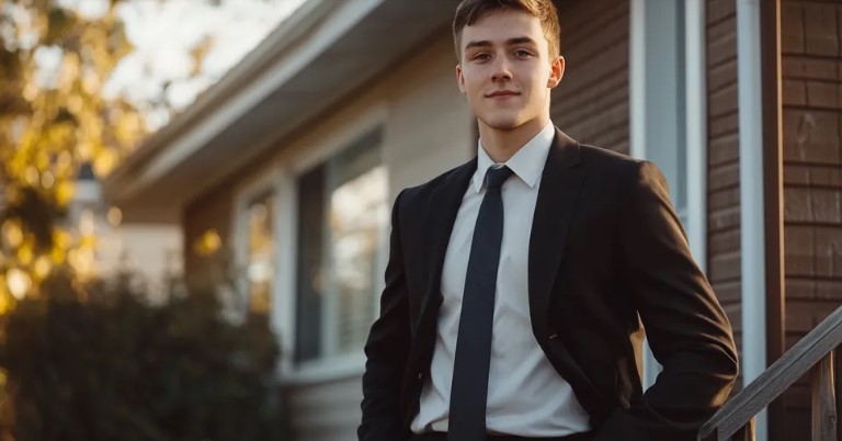 De verloofde van mijn stiefzoon zei tegen mij: "Alleen echte moeders mogen vooraan zitten" — dus bekeek ik het huwelijk van achteren… tot mijn jongen zich omdraaide.