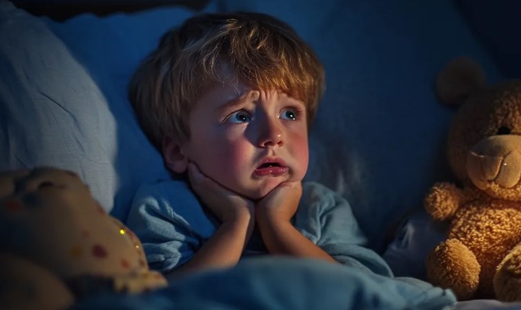 Ik hoorde onze baby huilen terwijl ik onder de douche stond en mijn vrouw keek televisie – toen ik zijn kamer binnenkwam, schreeuwde ik van schrik.