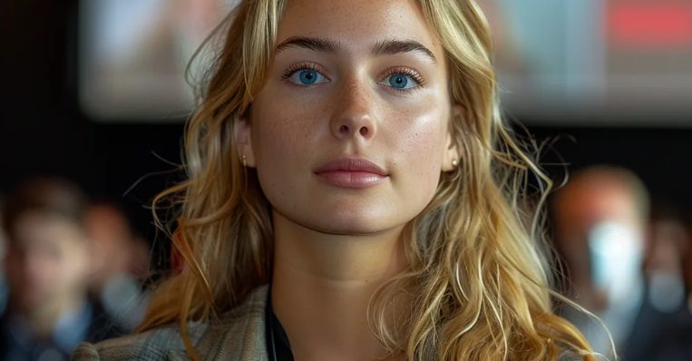 Ik bezocht de universiteitsles van mijn man – toen ik mijn gezicht op zijn college-dia zag, hapte ik naar adem.