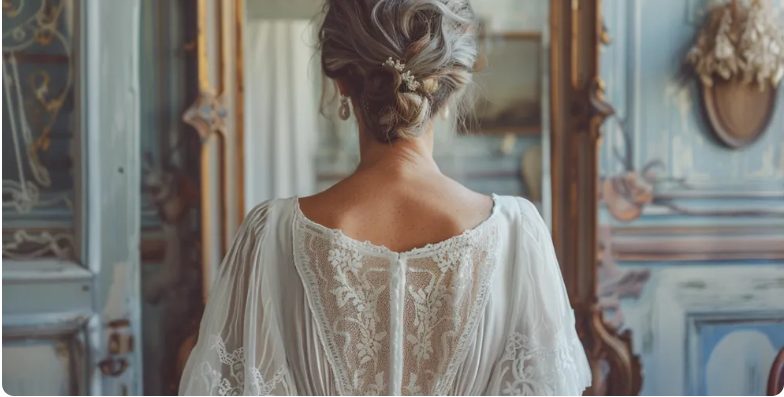 Mijn schoon dochter gaf me een witte maxi-jurk om op haar bruiloft te dragen – toen ik bij de ceremonie aankwam, was ik sprakeloos.