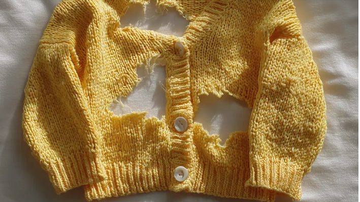 Mijn schoonmoeder verscheurde de kleertjes van mijn baby en verving ze – haar reden sloeg ons met stomheid.