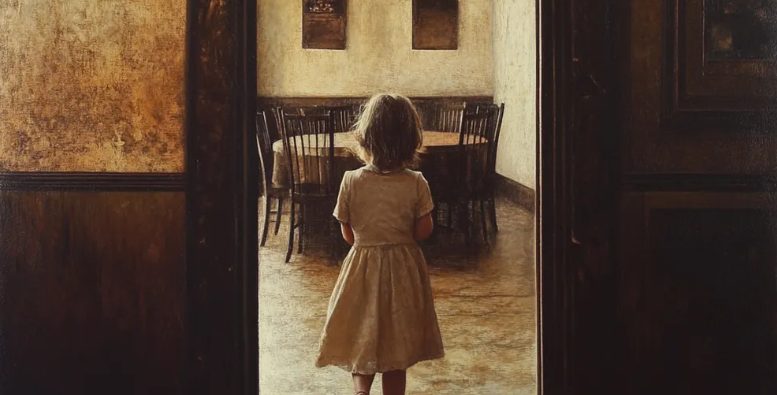 Ik trouwde met een alleenstaande moeder met twee dochters – een week later nodigden de meisjes me uit om hun vader in de kelder te bezoeken.