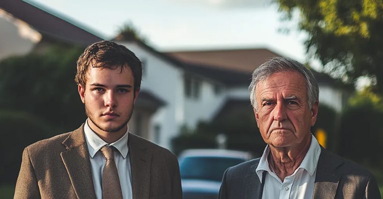Mijn 40-jarige zoon huurde een advocaat in om mij te dagvaarden om mijn huis te krijgen, maar karma greep hard in.