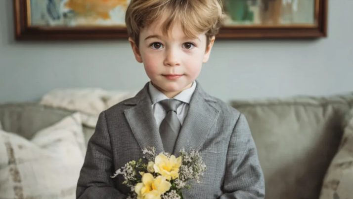 Mijn nieuwe schoondochter schreeuwde: 'Hij is niet mijn kind!' en verbood mijn kleinzoon op de trouwfoto's—dus greep ik in om iedereen te laten zien wie ze echt is.
