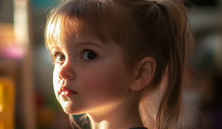 Mijn vrouw en ik gingen naar een weeshuis om een kind te adopteren, en we vonden een meisje dat het evenbeeld van onze dochter is.