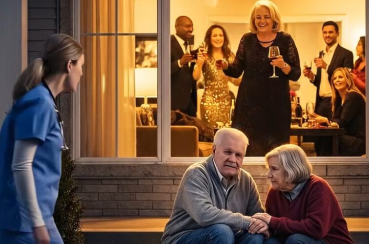 Toen ik ontdekte dat mijn ouders buiten in de kou stonden te wachten bij mijn huis, terwijl mijn schoonouders binnen plezier maakten, wist ik dat ik moest ingrijpen – en wat volgde keerde de situatie volledig om.