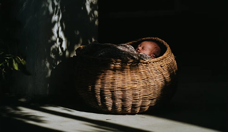 Ik heb een baby geadopteerd die bij de brandweerkazerne was achtergelaten – vijf jaar later klopte een vrouw op mijn deur en zei: “U moet mijn kind aan mij teruggeven.”