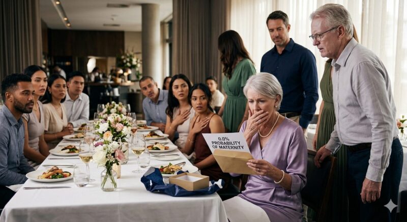 Mijn schoonmoeder zei tegen me dat alleen 'echte moeders' waren uitgenodigd voor de moederdaglunch – De ingepakte cadeaudoos die mijn man voor haar neerzette om haar een lesje te leren, zorgde ervoor dat ze instortte voor de hele familie.