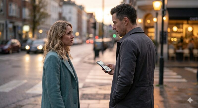 Op het scherm verscheen een vrouw die ik hoopte nooit meer te zien. Eén swipe draaide mijn hele leven ondersteboven.