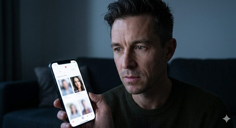 Op het scherm verscheen een vrouw die ik hoopte nooit meer te zien. Eén swipe draaide mijn hele leven ondersteboven.