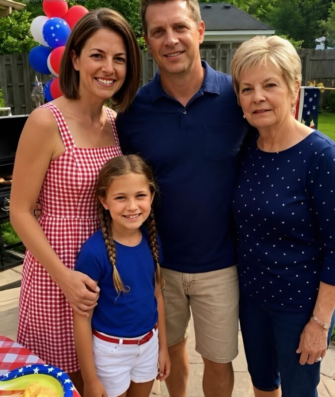Tijdens onze 4 juli BBQ vertelde de moeder van mijn man aan mijn huilende dochter dat ze 'geen echte familie' was – en wat ze daarna zei, zal ik nooit meer kunnen vergeten.