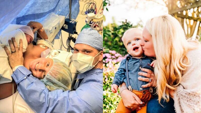 We moeten praten. Het hoofd van je baby is GROOT. Zijn vingers lijken op een zeester.” WAT? Hij gaf een papieren zakdoekje aan. Ik barstte in tranen los. – Moeder bevalt van zoon met dwerggroei: „Hij is speciaal ontworpen met een reden”
