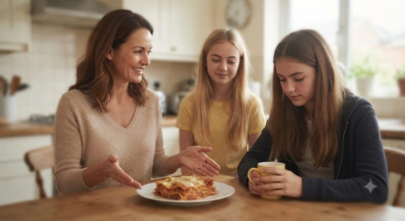 Mijn enige dochter nodigde haar vriendin altijd uit voor het avondeten – Een jaar later keek dat meisje me aan en zei: 'Je hebt geen idee wat we voor je verborgen hielden'