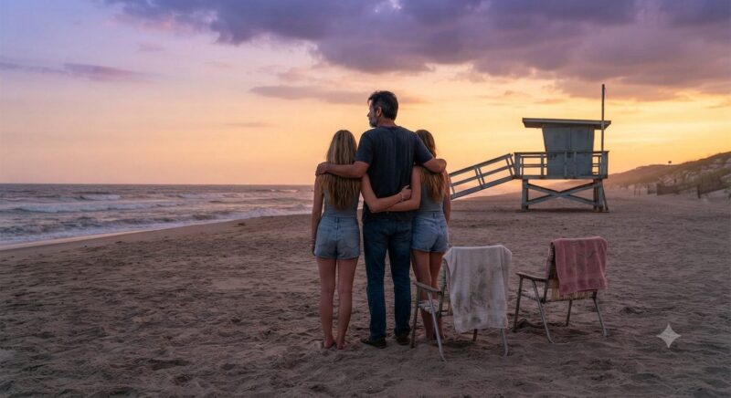 Ik adopteerde een tweeling die ik in handdoeken gewikkeld in een strandkleedhokje vond – Op hun 18e verjaardag gaven ze me dezelfde handdoeken en fluisterden: "Pap... we zijn je de waarheid verschuldigd"