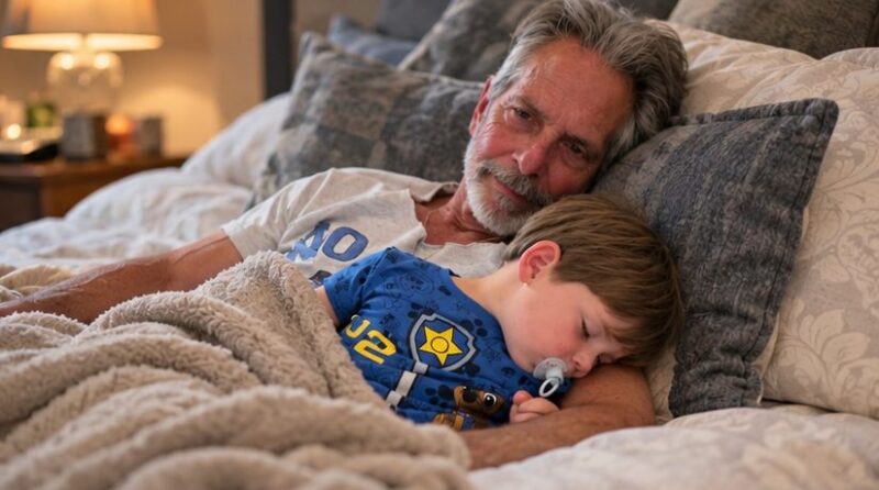 Elke nacht, wanneer ik naar mijn werk ging, liet ik mijn 5-jarige zoon achter bij mijn 73-jarige vader. Een paar weken later begon mijn jongen te klagen over ernstige lage rugpijn. Toen ik vroeg wat er gebeurd was, antwoordde hij angstig: "Mama, opa zei dat ik je niet mocht vertellen wat we 's nachts doen."