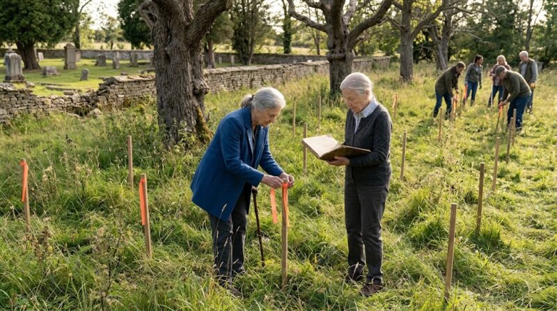 Het stadje verkocht een 'lege' begraafplaats voor $ 18.000 – toen onthulde mijn 79-jarige moeder 61 vergeten graven en een familiegeheim.