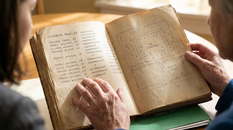 Het stadje verkocht een 'lege' begraafplaats voor $ 18.000 – toen onthulde mijn 79-jarige moeder 61 vergeten graven en een familiegeheim.