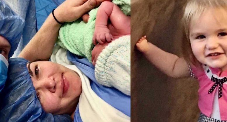 "Ik heb het idee dat u al weet dat uw baby haar linkerhand mist." De arts keek beschaamd. Echtpaar hoort over de ledemaat-afwijking van hun dochter en is 'woedend' nadat de arts zwangerschapsafbreking voorstelt.
