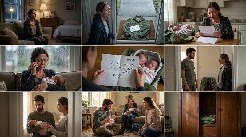 Een vrouw vond een tweeling ingepakt in de jas die haar enige zoon droeg op de dag dat hij verdween – Toen vond ze een brief in de zak en barstte in tranen uit terwijl ze hem las.
