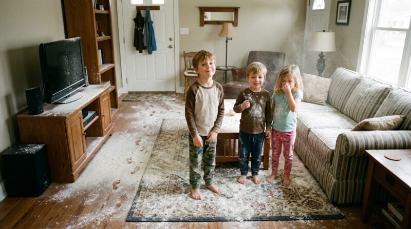 Een vrouw paste een middag lang op haar kleinkinderen – Nadat ze 10 minuten weg was geweest, was ze bang om de moeder terug te laten komen.