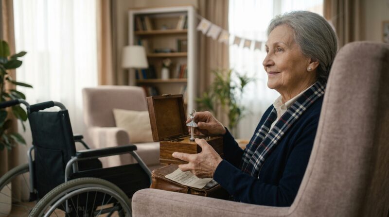 Een 80-jarige vrouw werd vernederd omdat ze haar handicap zou hebben gefaket om de rij in een winkel te ontwijken – Ze haalde discreet iets uit haar zak.